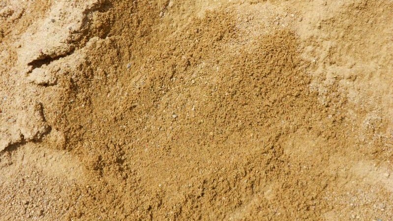 Сеяный песок в Кронштадте