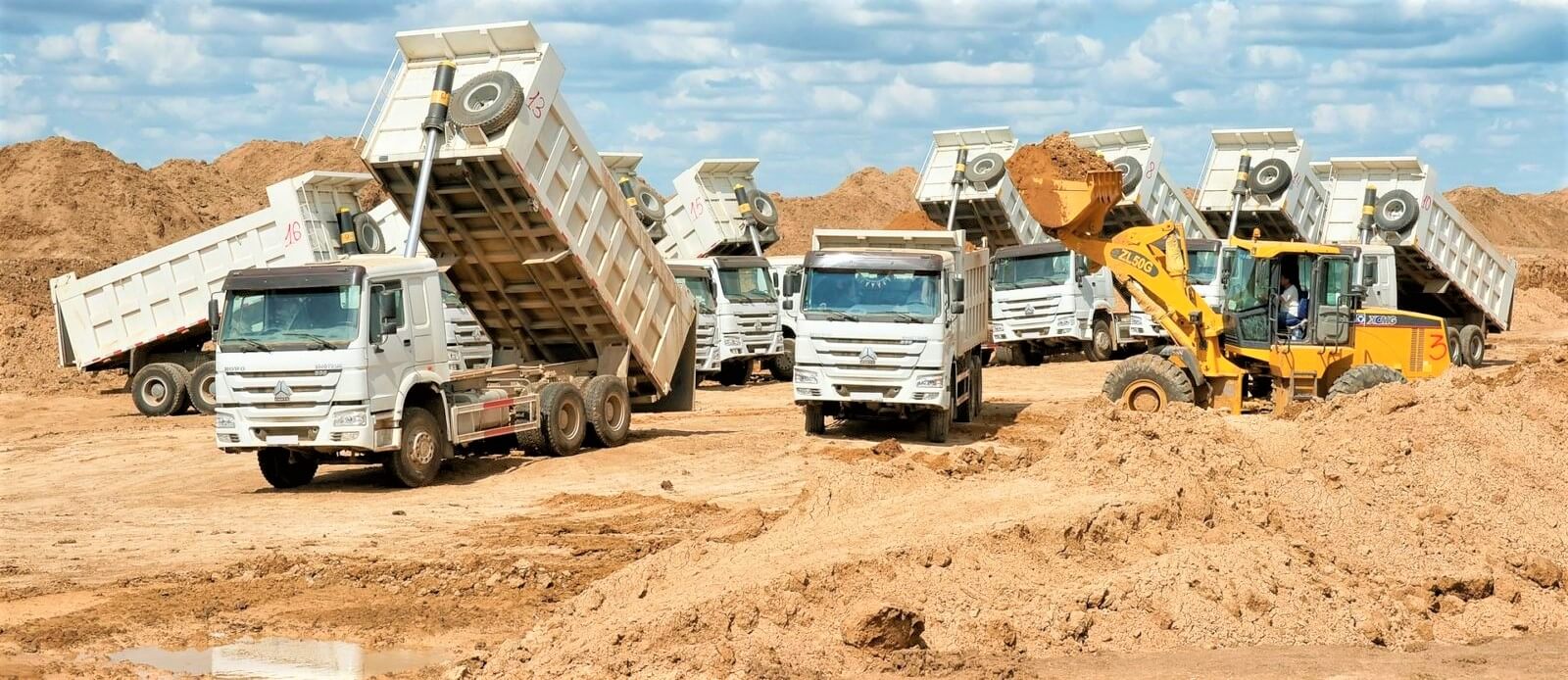 Песок и щебень в Комарово